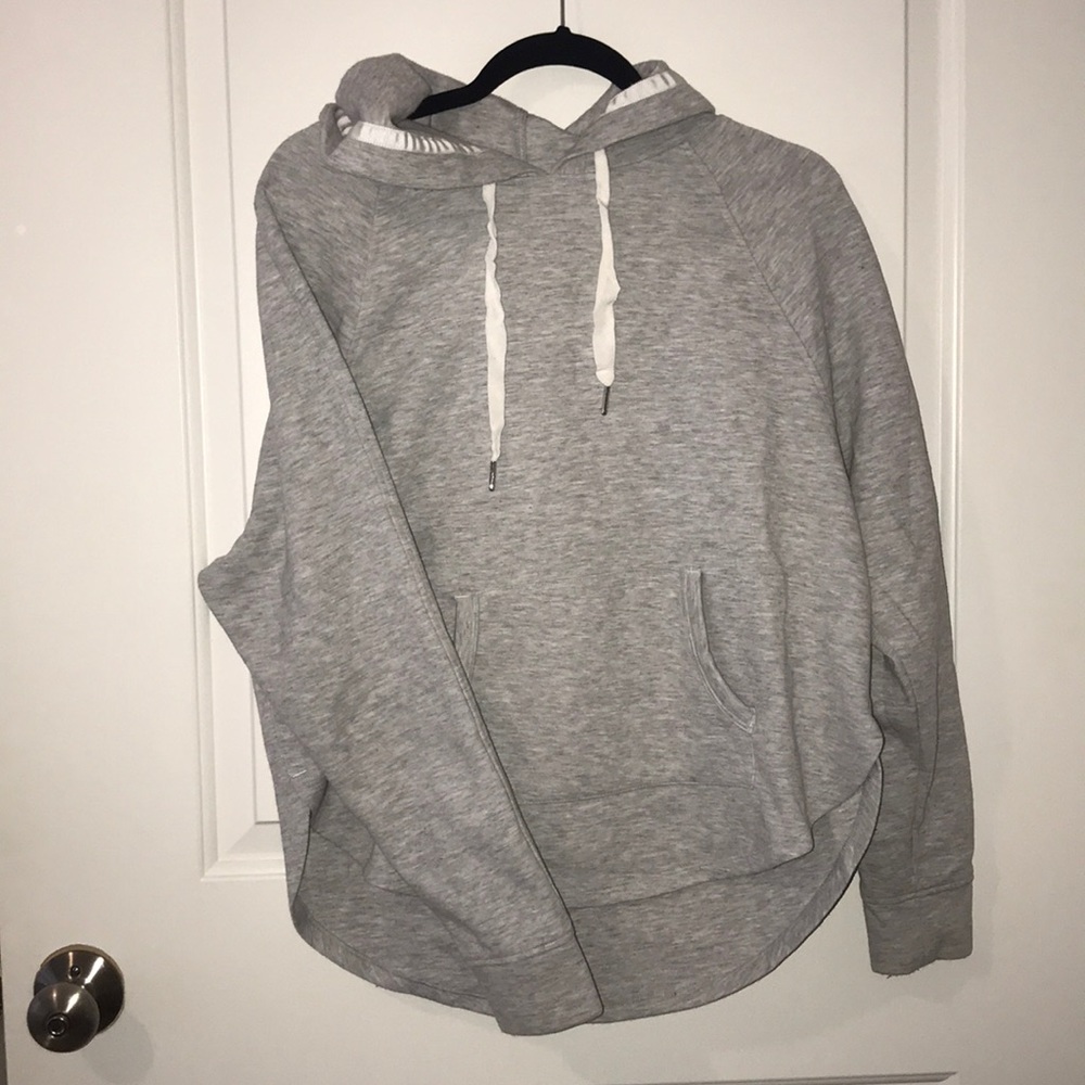 Grey hoodie